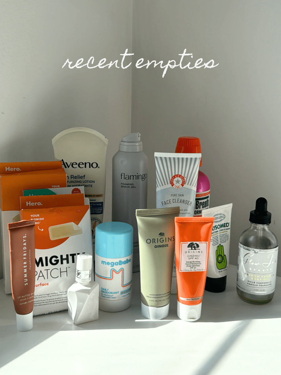 recent empties